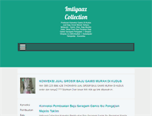 Tablet Screenshot of gamis-murah.com